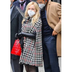 Julia Garner Inventing Anna Coat